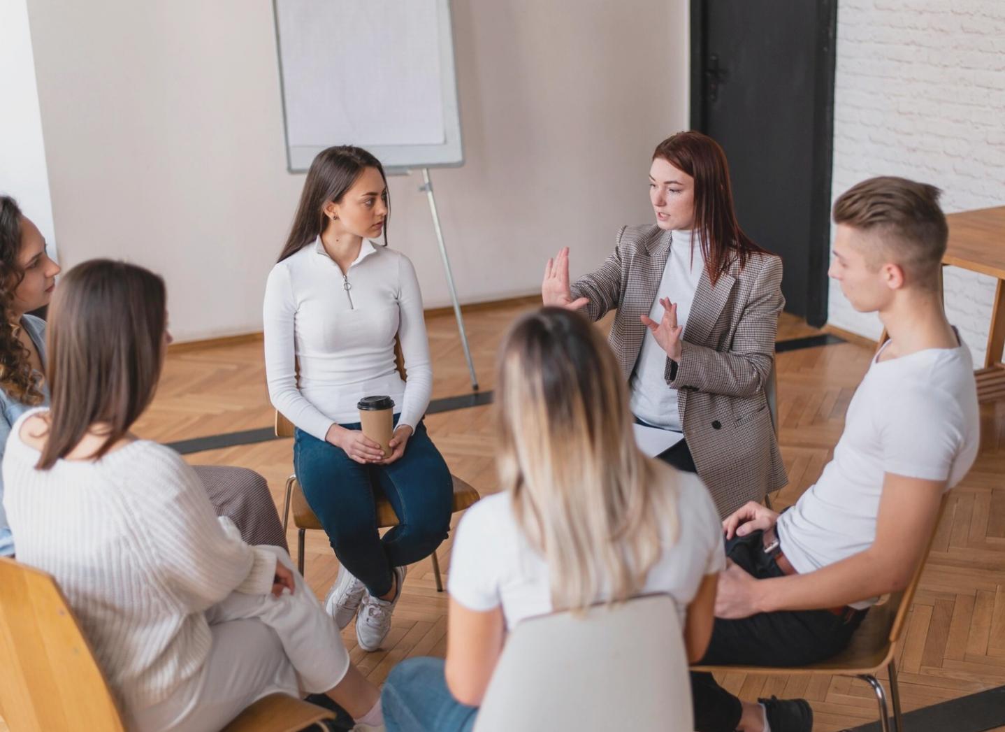 xenavethiqo workshop space with participants working on budget planning exercises